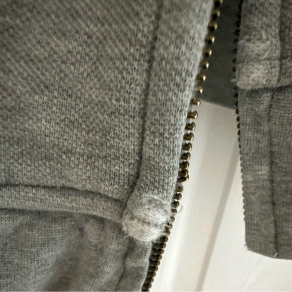 Brooks Brothers Men's Zip-Up Gray Sweater - Picture 4 of 12